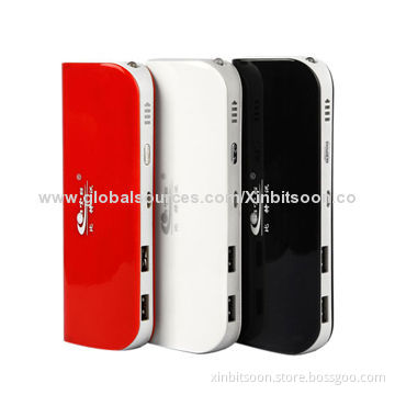 External Power Pack/Power Bank with 10,400mAh Capacity and Private Model Design